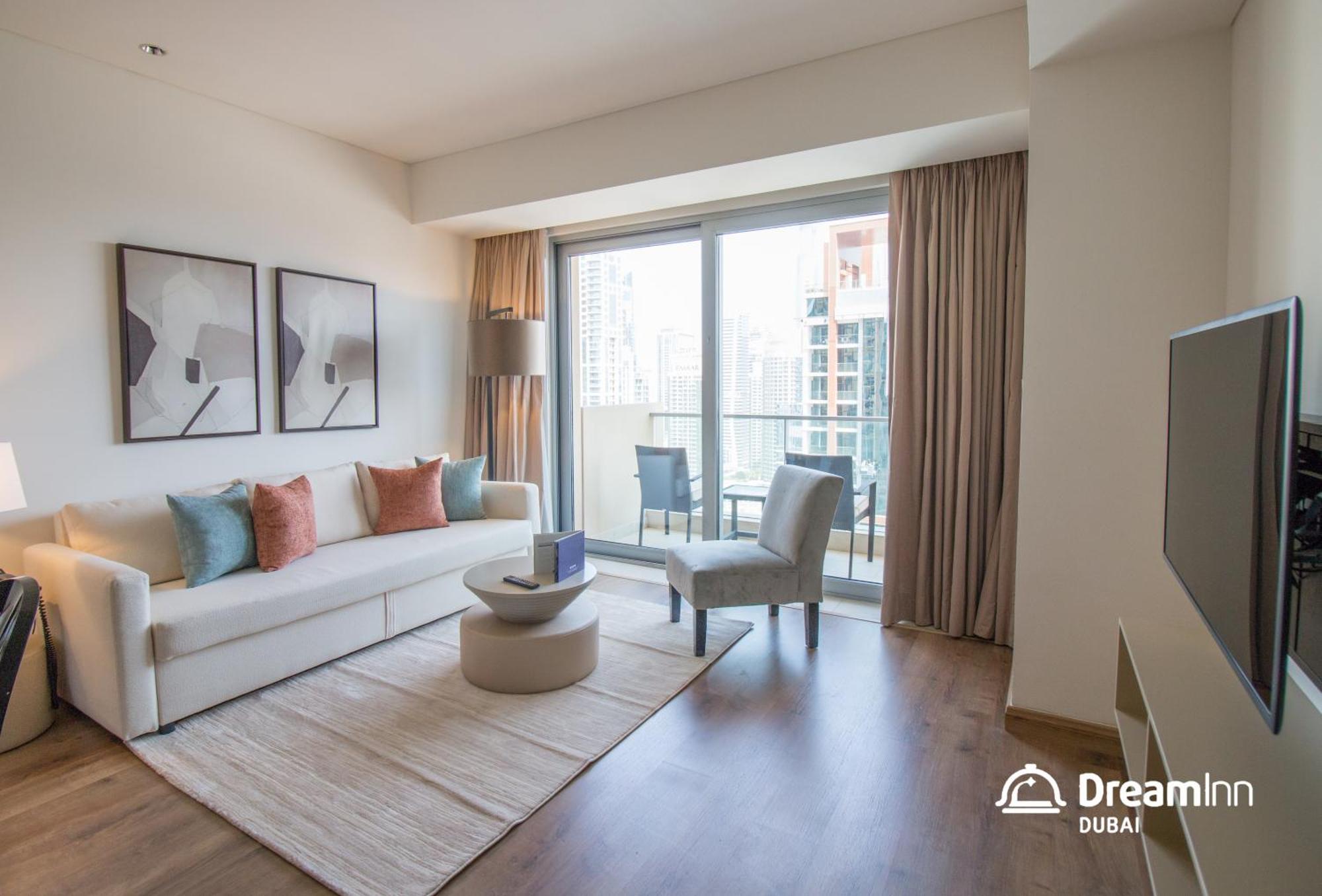 Dream Inn Dubai Apartments- Premium 1Br Connected To Dubai Marina Mall ภายนอก รูปภาพ