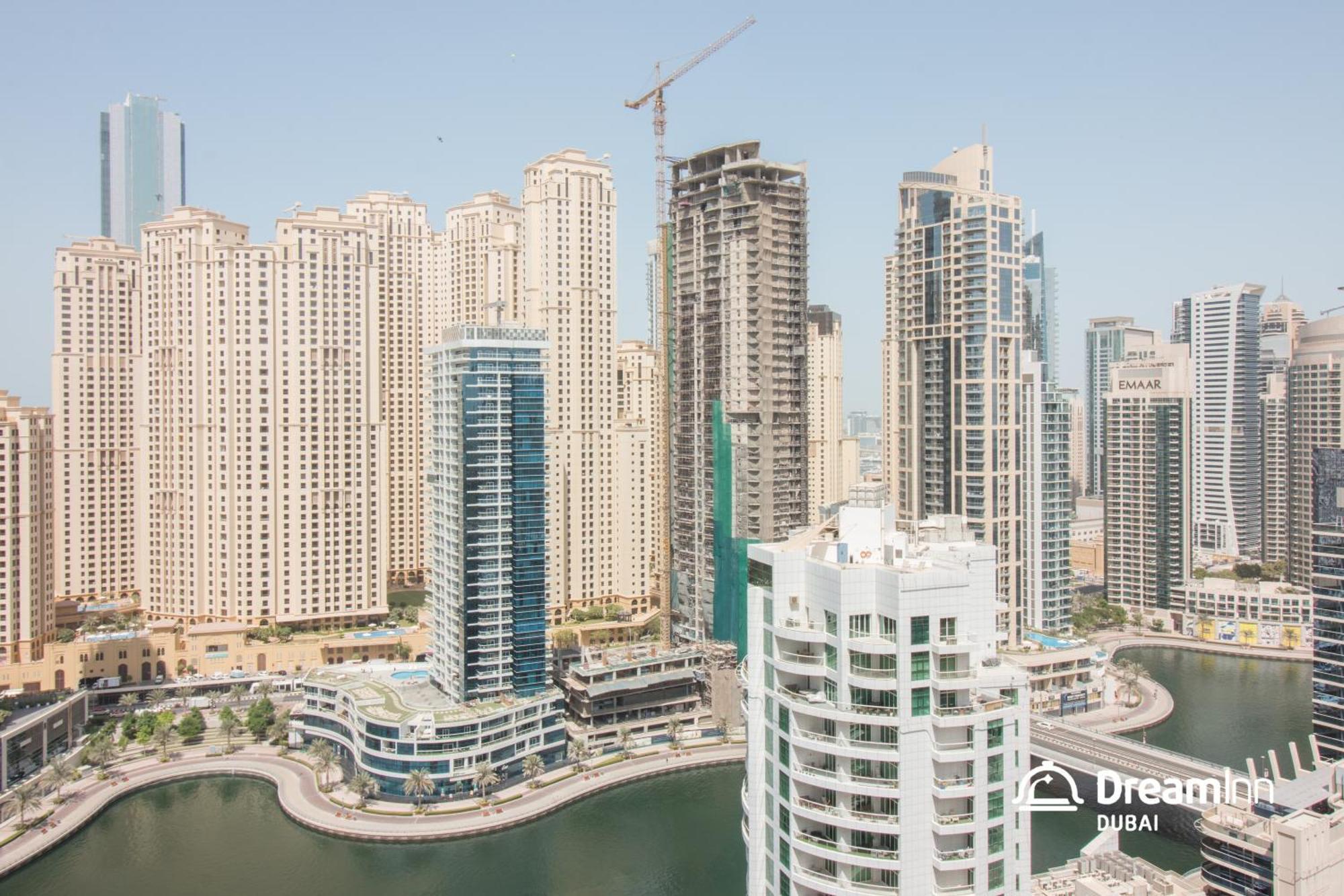 Dream Inn Dubai Apartments- Premium 1Br Connected To Dubai Marina Mall ภายนอก รูปภาพ